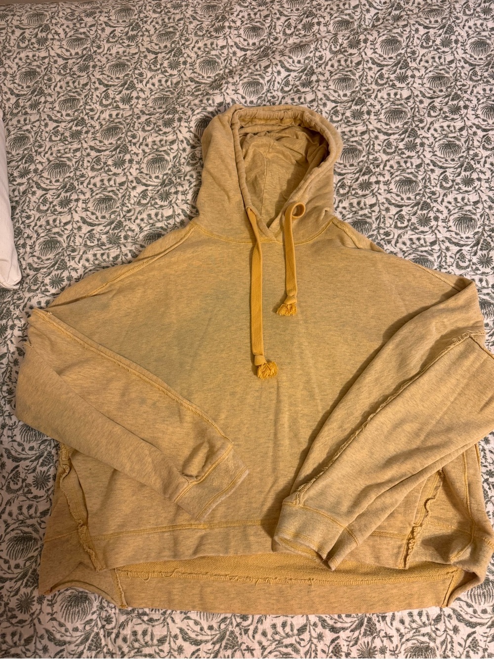 FP Movement by Free People Heathered Mustard Yellow Hoodie